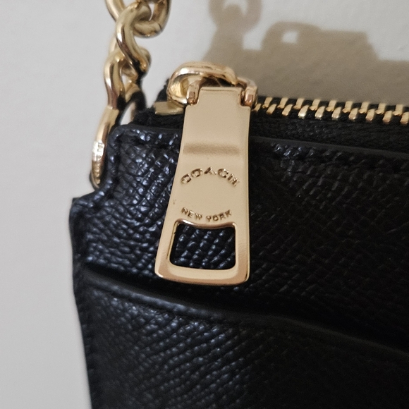 C0737 Coach Poppy Crossbody with Card Case - Black - Picture 4 of 16